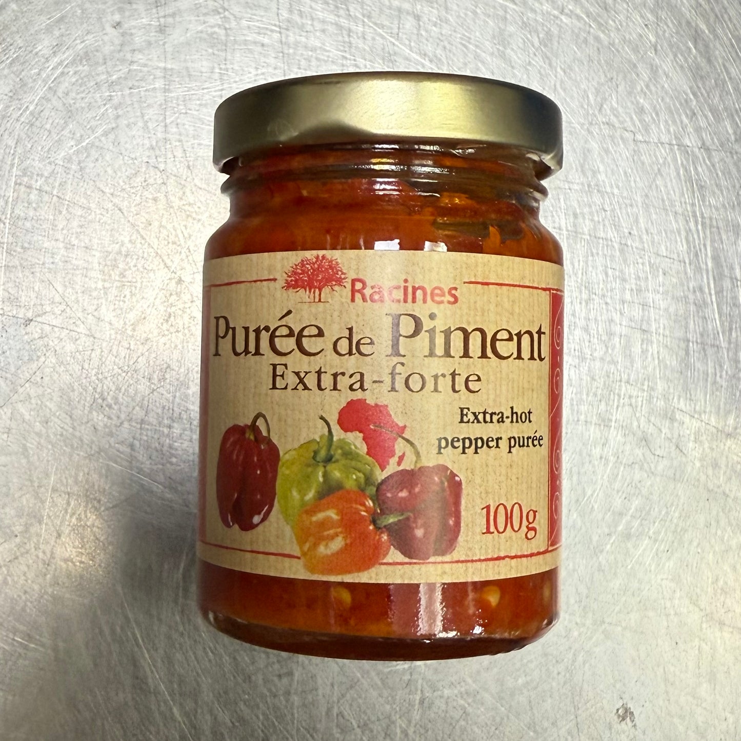Purée de piment extra-forte (racine)