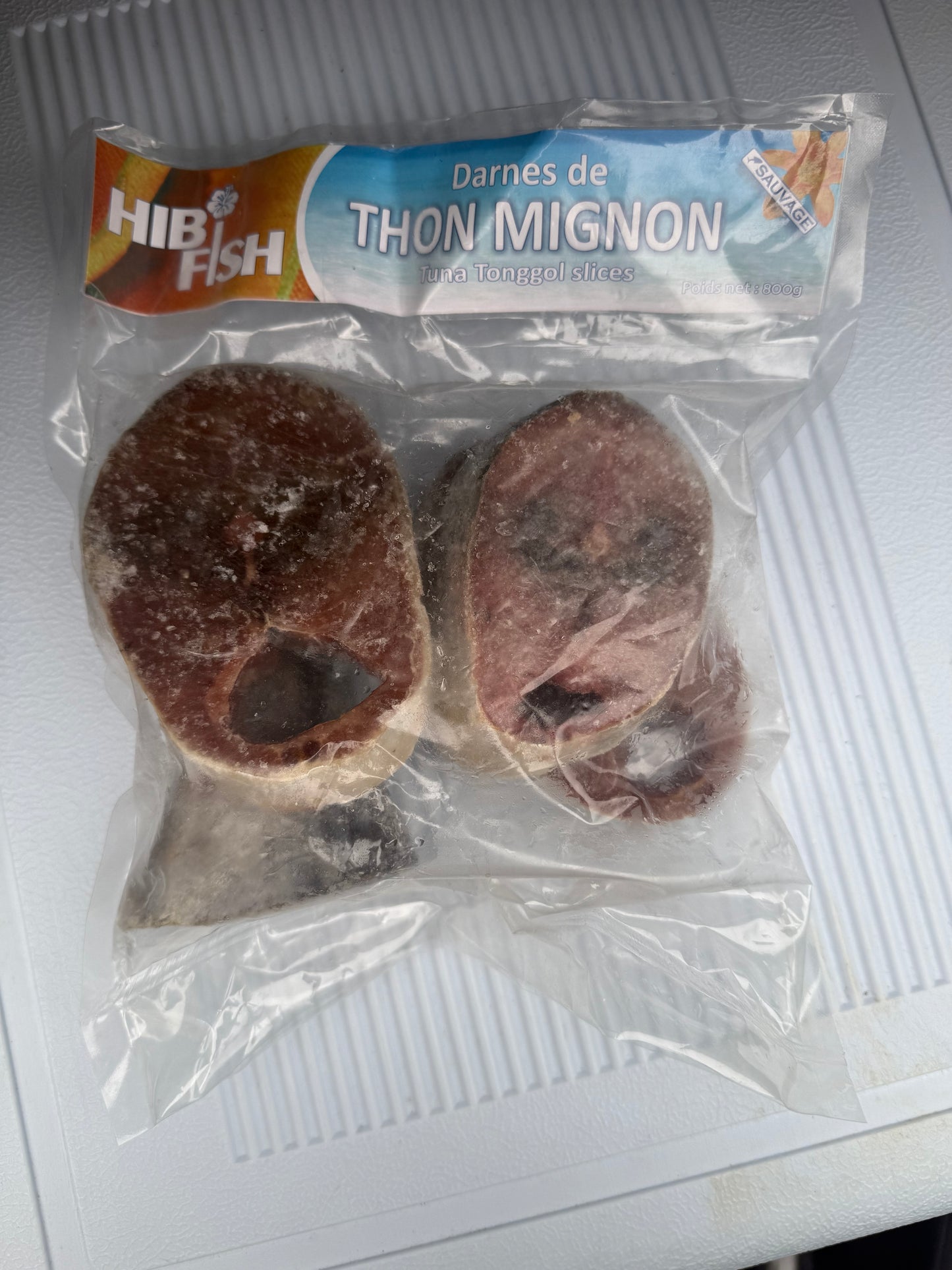 Darne de thon surgelé 640g
