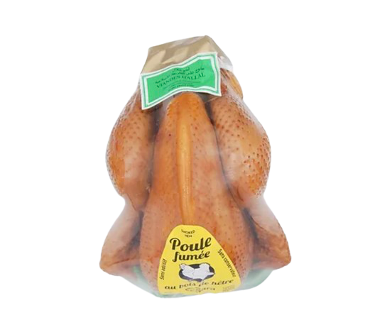 Poule fumée surgelée