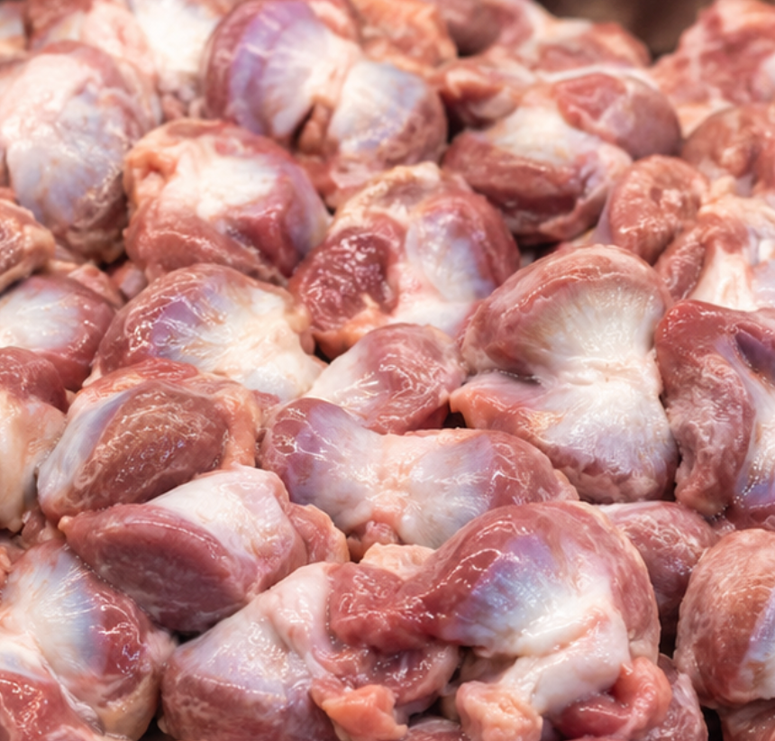 gesier de poulet