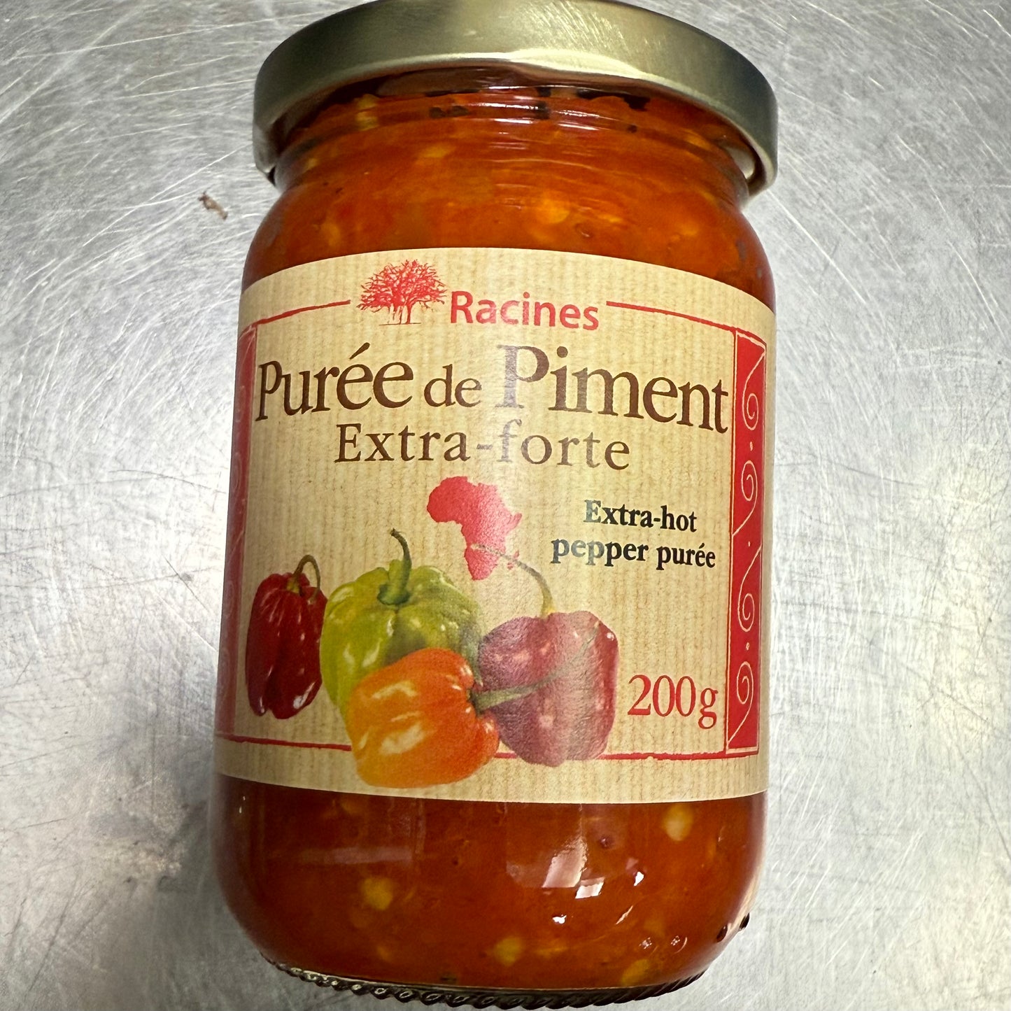 Purée de piment extra-forte (racine)