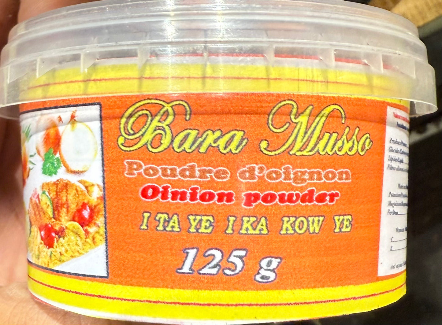 Poudre d’oignon - Bara Musso (125g)