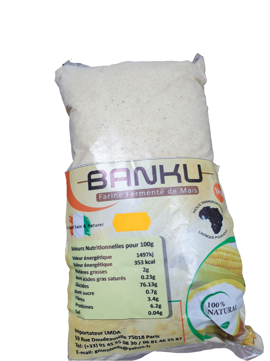 Banku farine fermentée de maïs