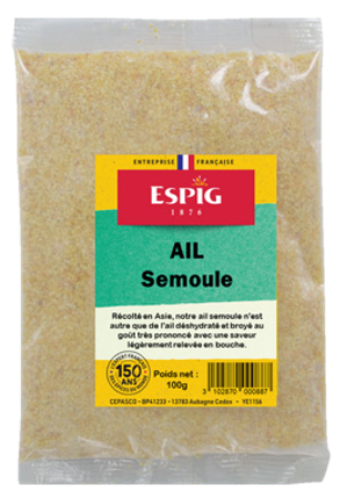 Épices Espig Ail semoule