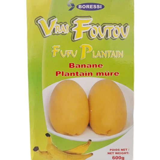 Vrai foutou, plantain mûr (600g)