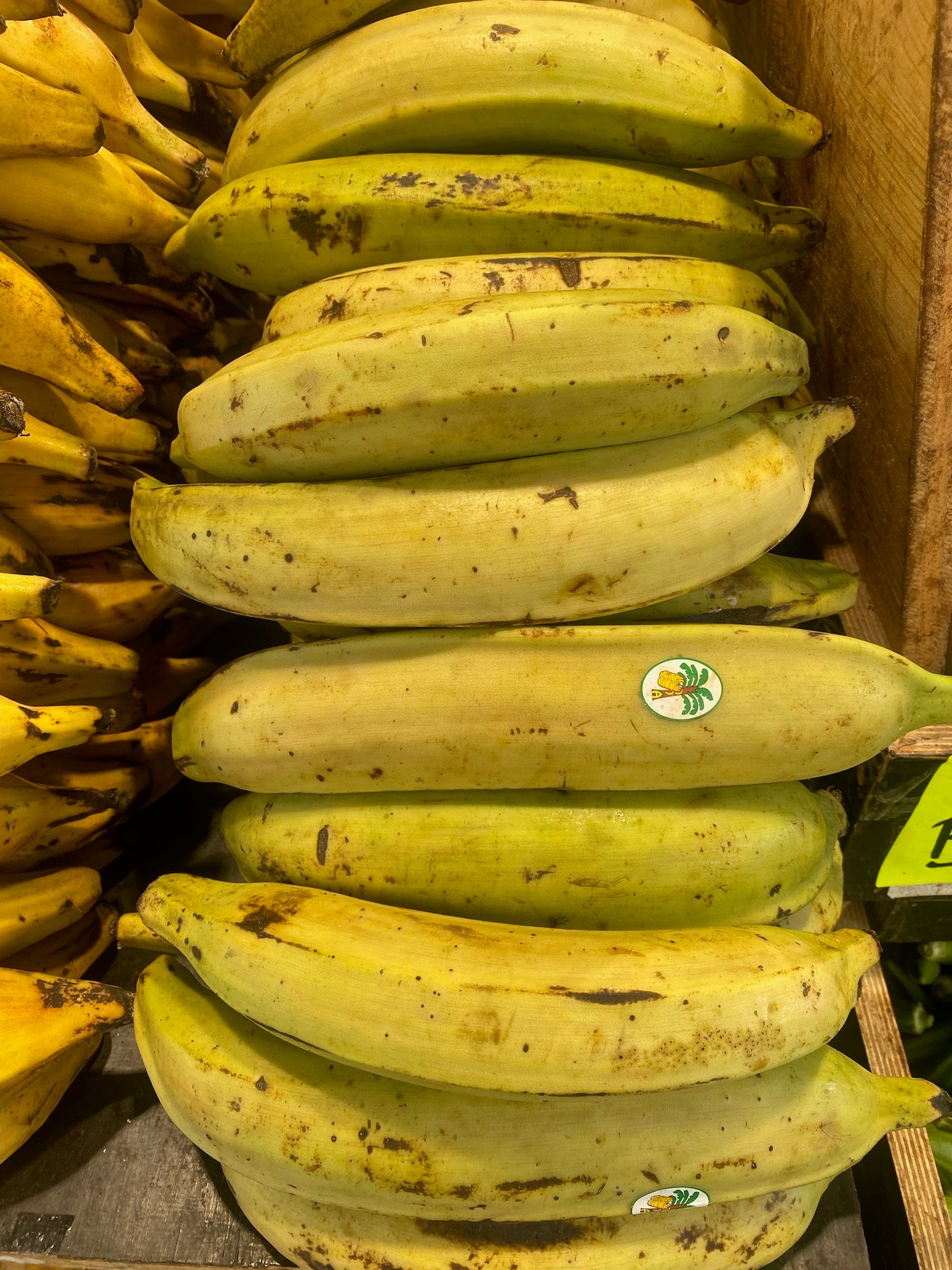 Bananes plantains tournantes