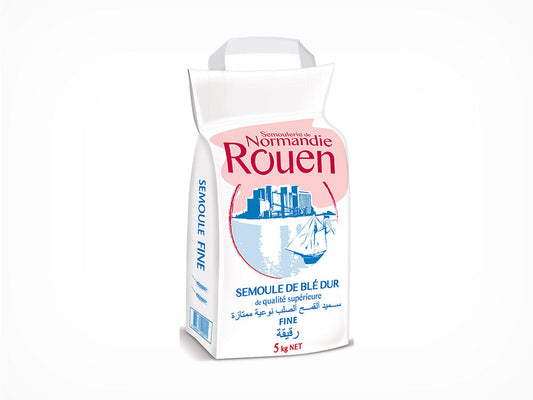 Semoule de blé dur fine Rouen (5kg)