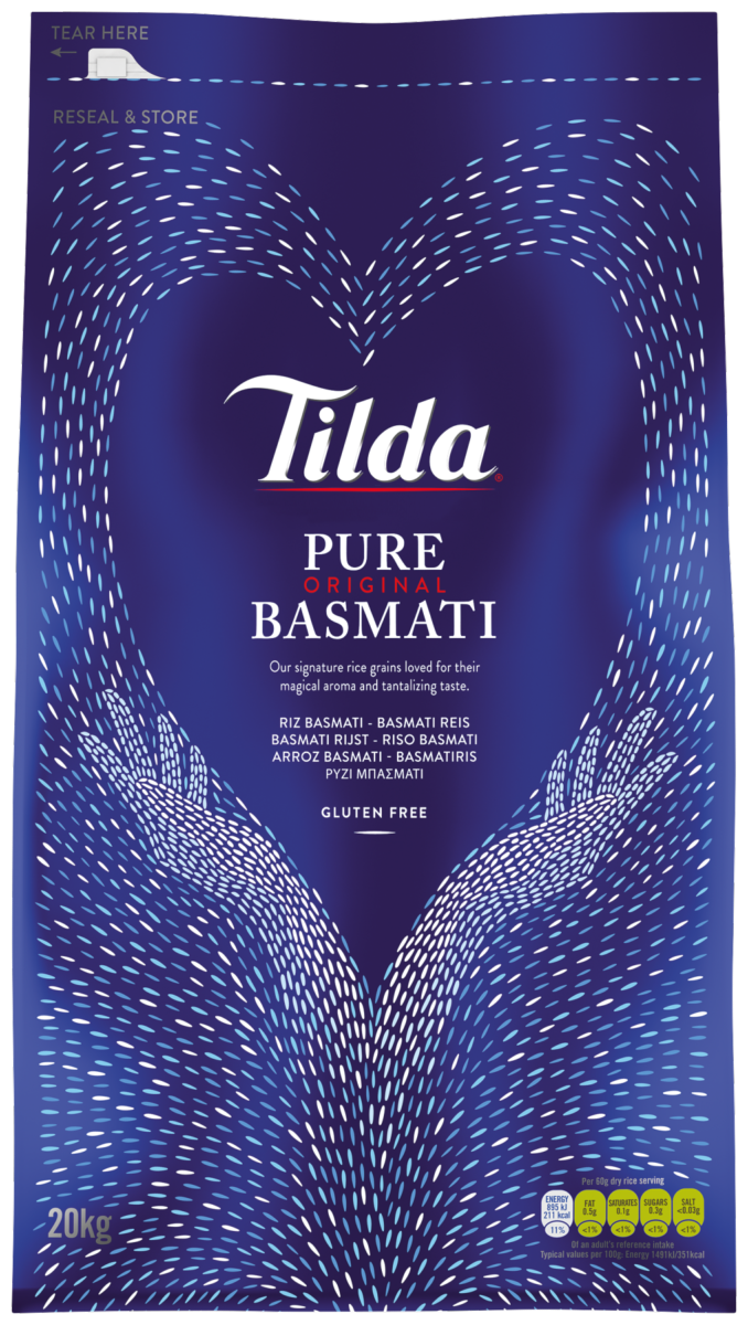 Riz long Basmati Tilda (20kg)