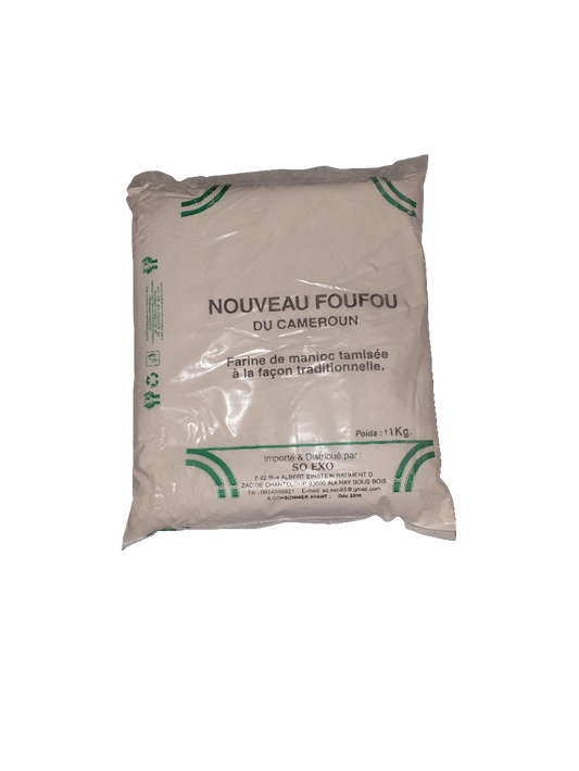 Foufou manioc camerounais