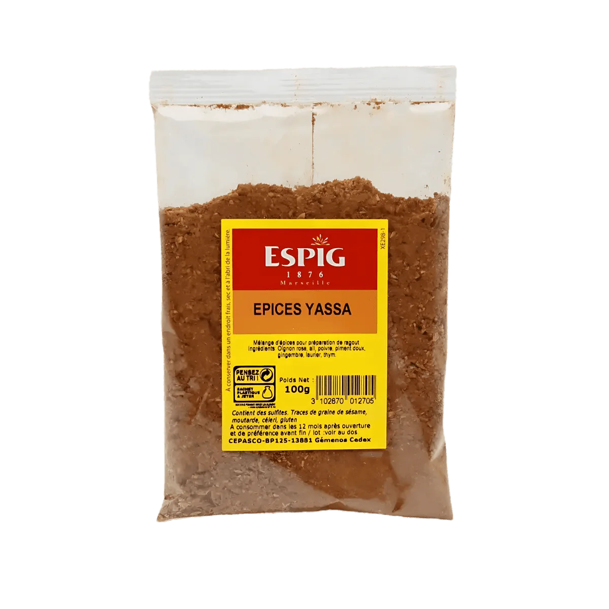 Épices Yassa (100g)