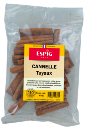 Épices Espig Cannelle tuyaux