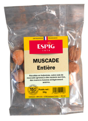 Épices Espig Muscade entière