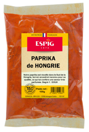 Épices Espig Paprika de Hongrie