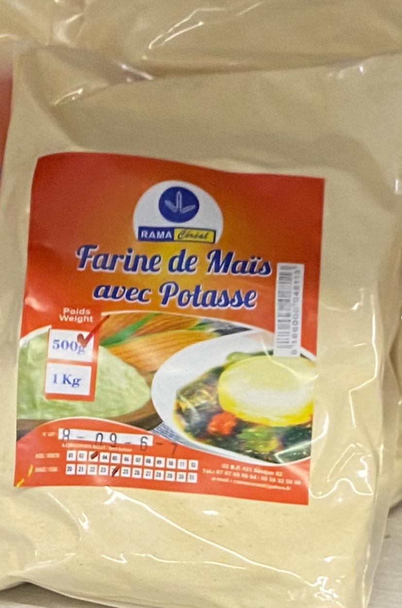 Farine de maïs avec potasse - Kabato