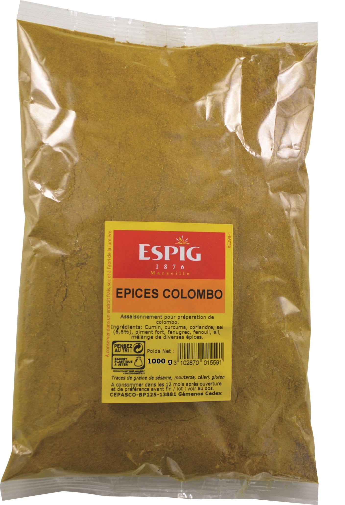 Épices colombo (100g)