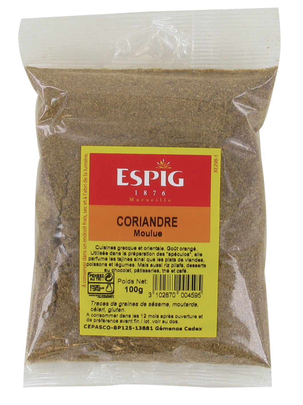 Coriandre moulue (100g)