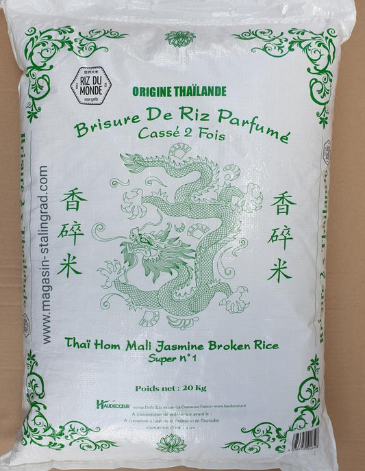 Brisure de riz parfumé cassé 2 fois - Dragon