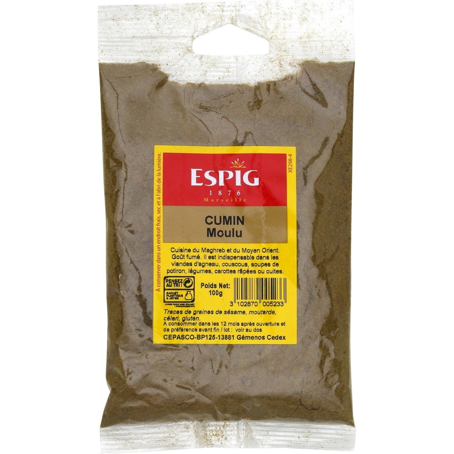 Cumin moulu (100g)